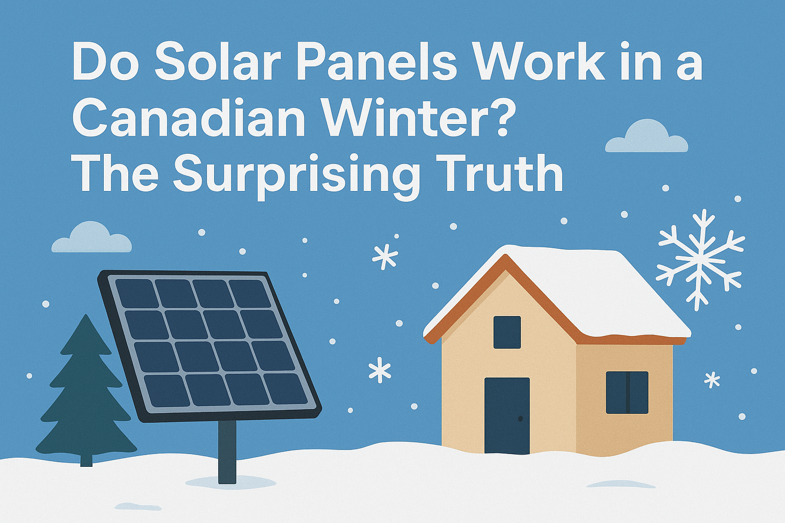 Do Solar Panels Work in a Canadian Winter The Surprising Truth
